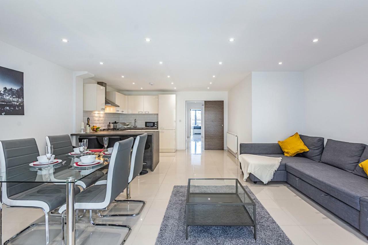 לונדון Modern Apartment Canary Wharf מראה חיצוני תמונה