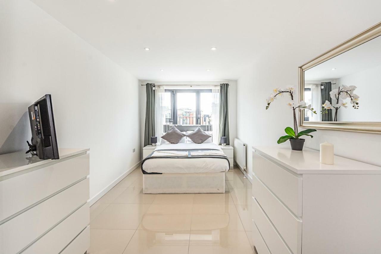 לונדון Modern Apartment Canary Wharf מראה חיצוני תמונה