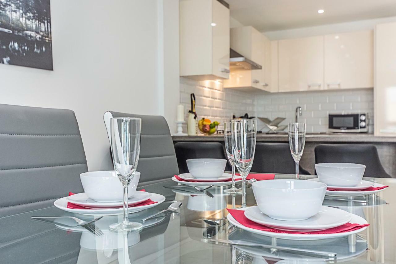 לונדון Modern Apartment Canary Wharf מראה חיצוני תמונה